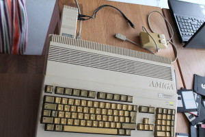 Amiga 500 plus (Photo taken by seller)