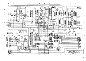 Microprocessors, MMU, SID, PLA, power supply Schematic 310378 rev. 6, sheet 2 of 4