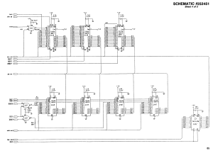 RAM, ROM Schematic 252451, sheet 4 of 5