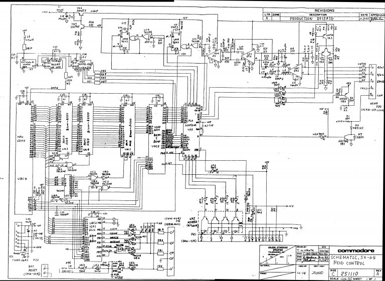 SX 64 FDD board – My old computer