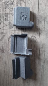 SX64 keyboard connector shells